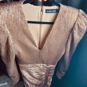 Lavish alice sequin dress